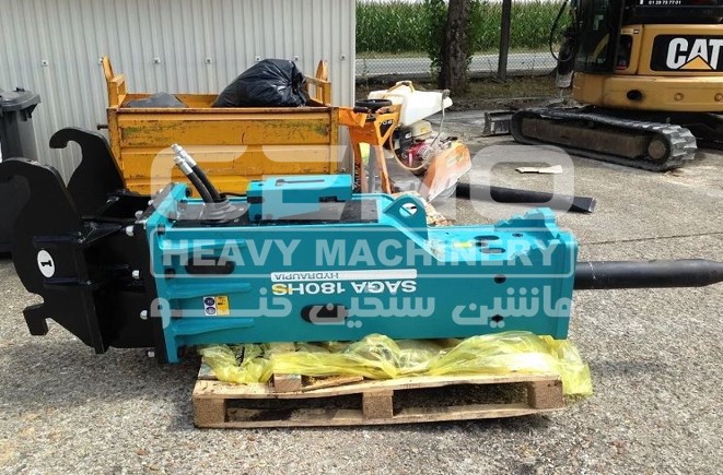 چکش MSB SAGA 180HS ماشین سنگین گنو